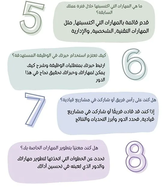الخبرة المهنية في السيرة الذاتية ما هي الخبرات التي تكتب في السيرة الذاتية؟